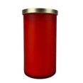 thumbnail image 3 of Mainstays Strawberry Dandelion Scented Single-Wick Frosted Jar Candle, 19.25 oz., 3 of 4