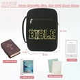thumbnail image 4 of Bible Cover Case for Women, soft corduroy Letter Bible Bag, Soft Bible Bag Bible Case with Handlest , Bible Carrying Case for Women, Bible Accessories for Book Lovers Mother's Day Gifts, 4 of 6