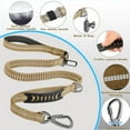 thumbnail image 2 of Collar multifunción para perros, diseño duradero, doble asa, elástico, con tiras reflectantes, con hebilla de arnés, adecuado para entrenamiento de perros de tamaño mediano y protección de seguridad, 2 of 7
