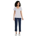 thumbnail image 4 of RealSize Women's Lace V-Neck Tee with Short Sleeves, Sizes XS-XXXL, 4 of 6
