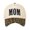 Brown, variant on Adult Embroidery Baseball Visor For Outdoor Leisure Activities Unisex Cap Gray