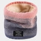 thumbnail image 4 of Bufanda de punto de lana para mujer, bufanda de terciopelo cálida de invierno para hombre, cuello personalizado con degradado grueso para pareja, 4 of 6
