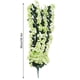 thumbnail image 2 of Vid de flores artificiales para colgar en la pared, decoración floral, vid violeta artificial, decoración para el hogar, hotel, verde Scienceny HA6541-05B, 2 of 6