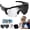 A, variant on 4K HD Baseball Glasses with Camera for Men Women, Smart POV Video Recording Sunglasses for Action Sports, Softball Camera Glasses (B)