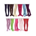 thumbnail image 2 of Girls Solid Pima Cotton Nylon Stocking Tights 1 Pack, 2 of 4