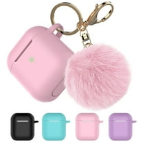 YouLoveIt Silicone AirPods Case Full Protective Silicone AirPods Cover Protective Cover Case For AirPods 2 Charging Case