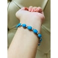 thumbnail image 6 of VRJewels 925 Sterling Silver Turquoise Gemstone Bracelet Unisex Gift, 6 of 6