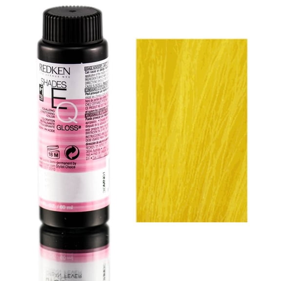 Redken Shades EQ Equalizing Conditioning Color Gloss - Yellow Kicker - Pack of 1 with Sleek Comb
