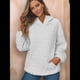 thumbnail image 5 of Sudadera con Capucha para Mujer, Sudadera de Larga, Holgada y con Bolsillos. S, 5 of 6