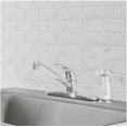 thumbnail image 2 of Glacier Bay Single Handle Standard Kitchen Faucet in Chrome with White Side Sprayer, 2 of 4