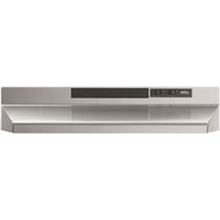 Broan 30-Inch 2-Speed Under-Cabinet Range Hood, Stainless Steel, 160