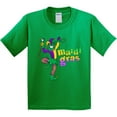 thumbnail image 3 of Inktastic Mardi Gras Jester Celebration Youth T-Shirt, 3 of 5