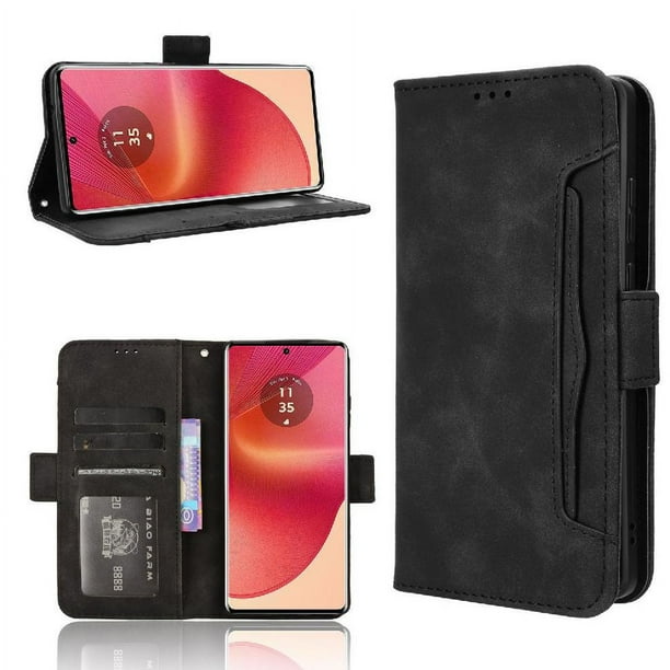 Funda Tipo Billetera GANGXUN para Motorola MOTO Edge 50 Fusion 5G – Tapa Flip con Tarjetero