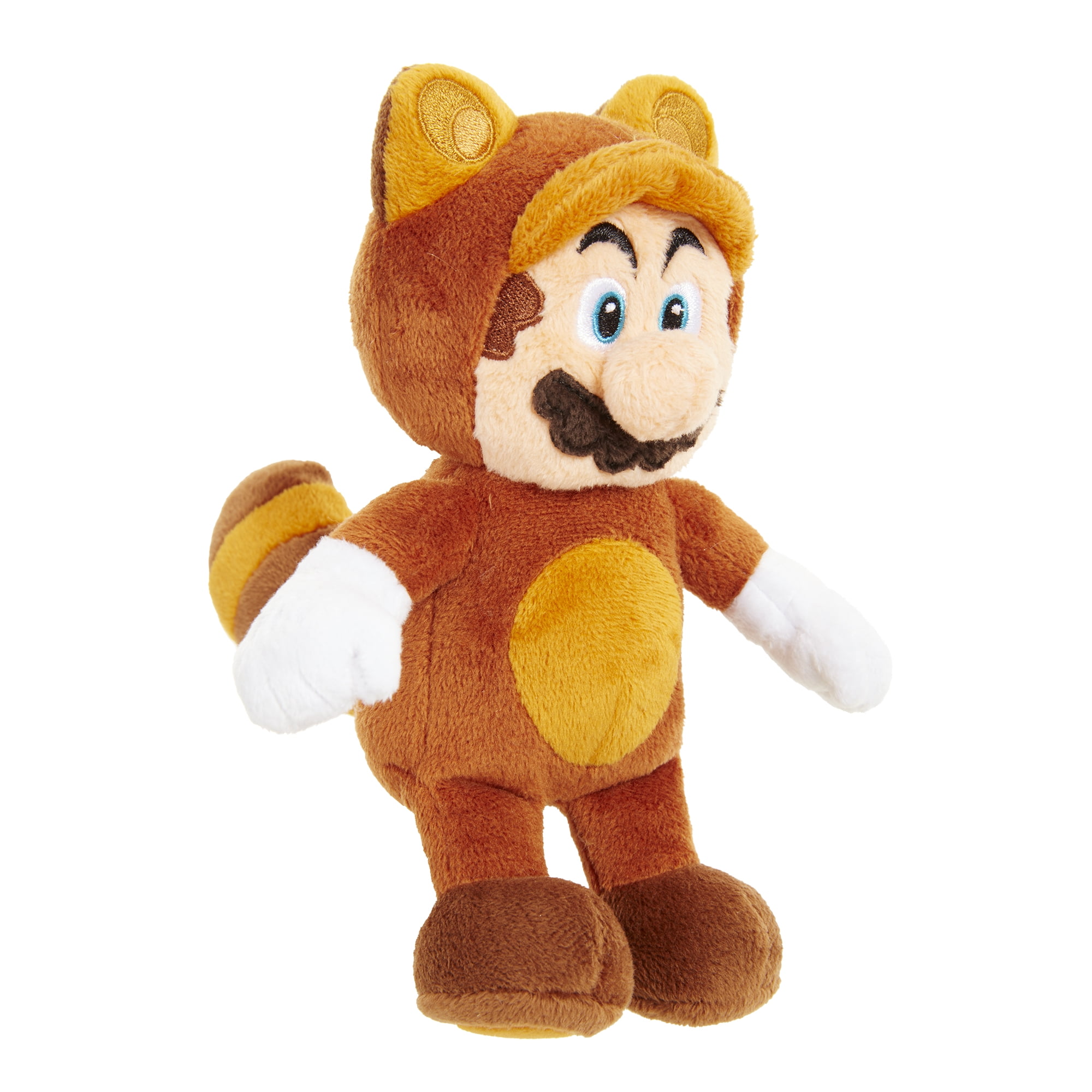 World of Nintendo Mario Bros U Plush Tanooki Mario - Walmart.com
