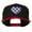 Black Red, variant on Checkered Heart Embroidered Wool Blend Cap - Navy Red OSFM