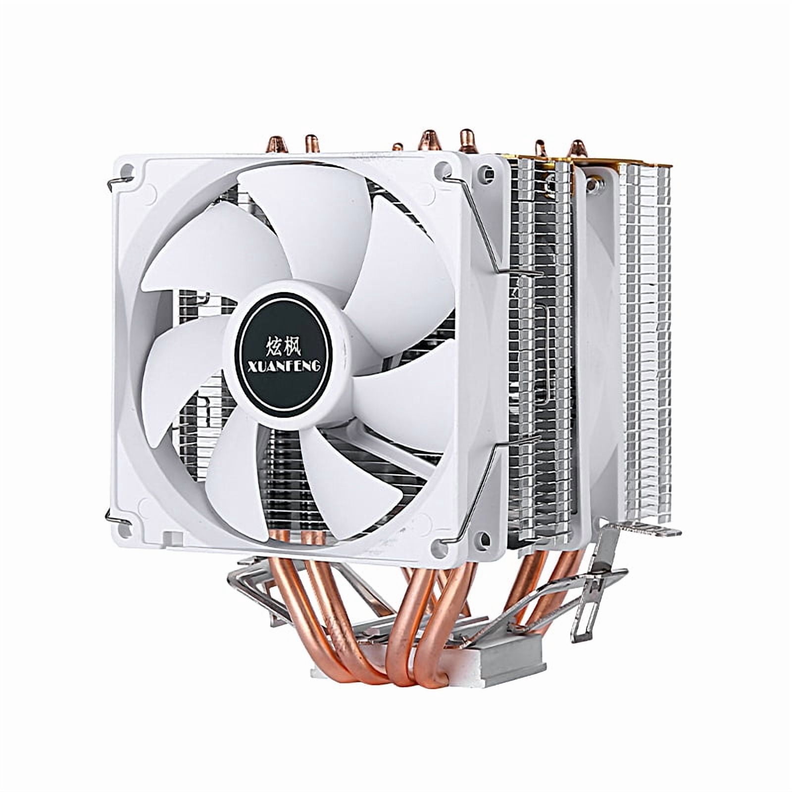 PC Cooler CPU Cooler Fan Dual Tower 4 Heat Pipe Installing LGA2011 x79 x99 E5 2066 115x 1200 1700 i5 AMD Rapid Heat dissipation