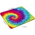 thumbnail image 2 of Tie DyeMouse pad Rainbow Mousepad Pink Office Decor for Women Men Desk Modern Accessories Abstract Mousepad Gift for Coworker, 2 of 6