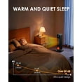 thumbnail image 5 of 25" Tower Space , 1500W Electric  with Remote Control, Overheat & Tip-Over , Quiet Fast Heating for Bedroom Office Home Indoor Use, 5 of 7