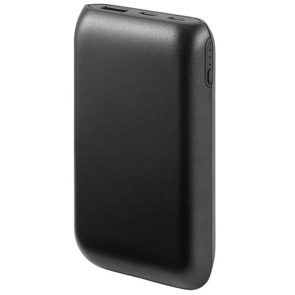 onn. 8000 mAh Power Bank with USB-C/USB-A Charging Ports & 2 Extra Charges, For USB Devices
