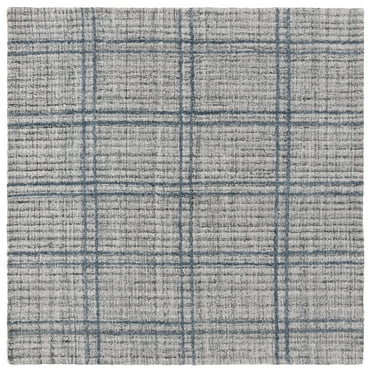SAFAVIEH Abstract Alayna Texture Area Rug, Dark Gray, 6' x 6' Square
