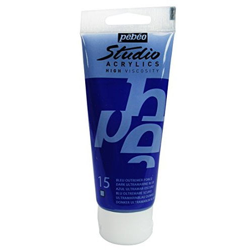 PEBEO 831015 STUDIO Acrylique Bleu Outremer Foncé 100ML