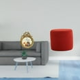 thumbnail image 2 of Marco de fotos redondo europeo ornamentado y banco otomano, ideal como regalo de bodas, para la oficina, el dormitorio, la habitación infantil o como, 2 of 8