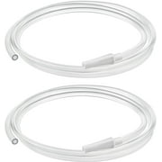 Maymom Replacement Tubing Compatible with Spectra Synergy Gold Dual Adjustable Electric Breast Pump and Spectra Dual Compact Portable Double Breast Pumps; 2 Count