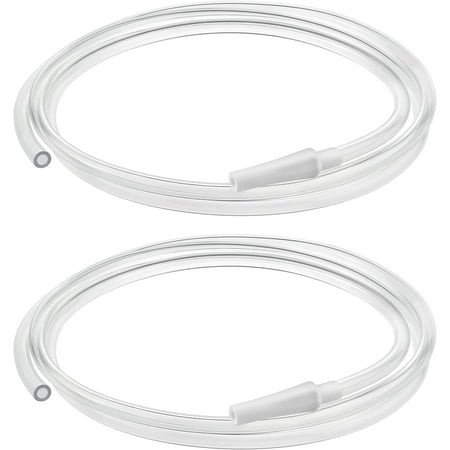 Maymom Replacement Tubing Compatible with Spectra Synergy Gold Dual Adjustable Electric Breast Pump and Spectra Dual Compact Portable Double Breast Pumps; 2 Count