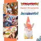 thumbnail image 3 of Conejito de Pascua Muñeca sin rostro Orejas lindas Goblin Conejo enano Gnomos Adornos de ventana Tmvgtek Oficina Multiescena Multifunción, 3 of 6