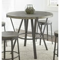 thumbnail image 1 of Bowery Hill Table à Manger Ronde Hauteur Comptoir, Gris, 1 of 3