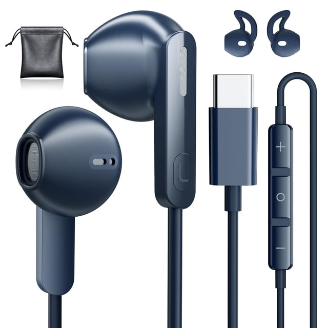 Auriculares USB C con cable Gsangoo para iPhone 16/15 Samsung S24 S25