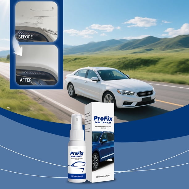 Spray abrillantador para manchas superficiales de coche, ideal para el mantenimiento diario (50 ml)