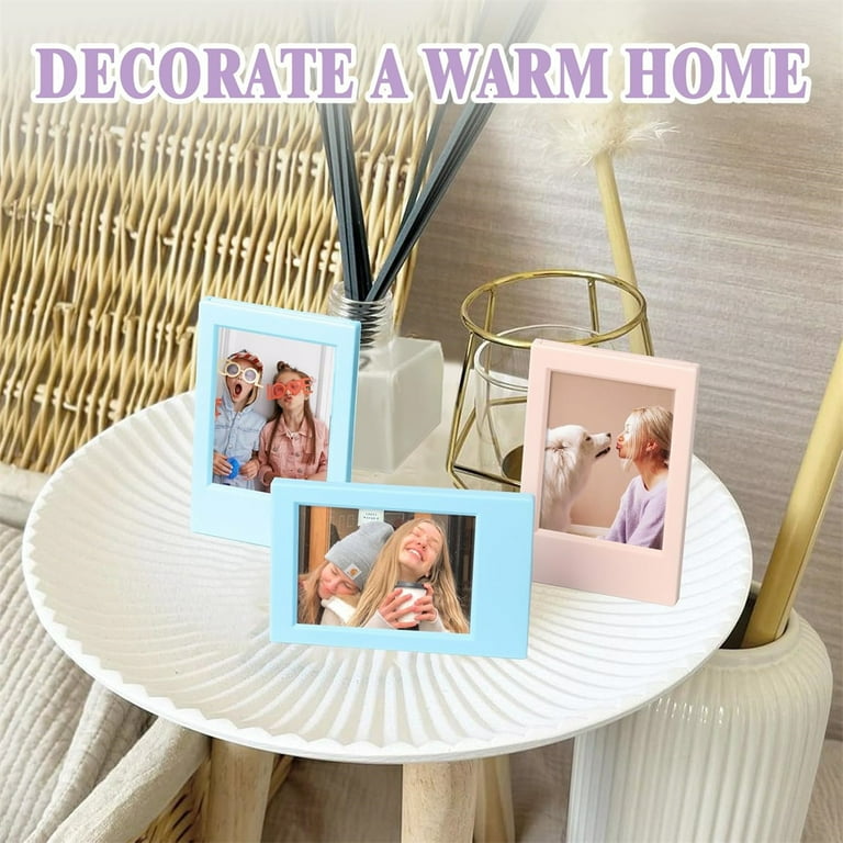 7 Pack Mini 3.6x2.4In Picture Frame Film Photofor Frame,Mini Frame