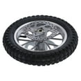 thumbnail image 1 of Mini Bicycle Rear Wheel, 12.5x2.75in Rear Wheel Rim Tire with 12mm Bearing Assembly, Rear Wheel for 47cc 49cc 2 Stroke Dirt Bike, 1 of 8