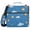 Cloud and Star, variant on 3 Ring Zipper Binder with Shoulder Strap Waterproof Trapper Keeper 2 Inch D-Ring 500 Sheets Capacity Fishes and Star