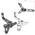 thumbnail image 1 of For Harley Sportster 2004-2018dels Black/Silver Motor Heel Toe Shifter Lever, 1 of 5
