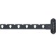 thumbnail image 1 of No Drilling Clothes Hanger Holder Drying Rack Metal Hanging Rack Wall Mounted Clothes Hanger, 1 of 4