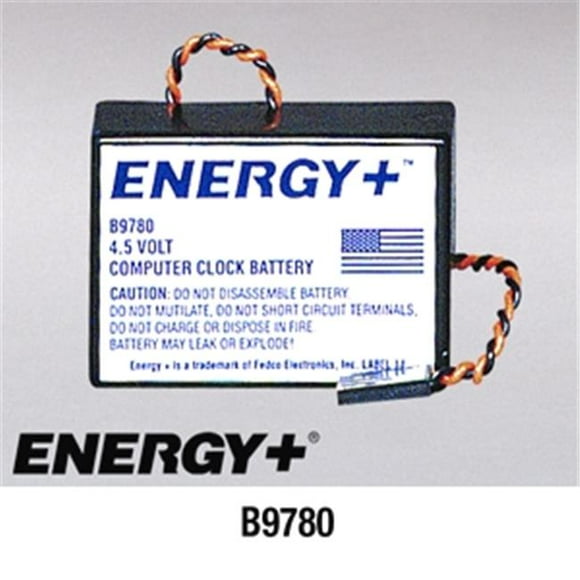 FedCo Batteries Compatible with ENERGY Alkaline Battery Pack For Clock Memory Support