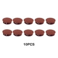thumbnail image 3 of Eigraketly 10x cubiertas de agujeros de plástico para instalación de puertas antirrobo duraderas para muebles, agujeros, accesorios para el Herramientas y ferretería, 3 of 6