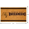 thumbnail image 2 of Tampa Bay Buccaneers 16" x 28" Logo Turf Mat, 2 of 3