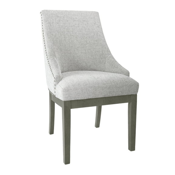 HomePop Upholstered Dining Chair, Neutral