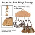 thumbnail image 3 of Pendientes de mujer Laklulu: pendientes con borlas, pendientes bohemios para mujeres y niñas, 3 of 5