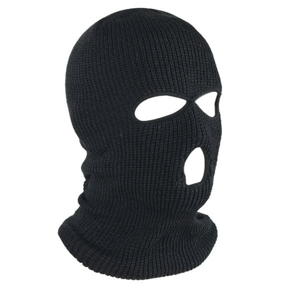 Thermal Windproof Face Mask 3 Hole Winter Cycling Ski Neck Warmer