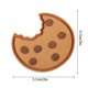 thumbnail image 3 of Parche Para Planchar 5 Unidades Galletas Pegatina De Tela Bordada Parche Decorativo Etiqueta Bordada Parche Para Planchar Insignia Bordada, 3 of 8