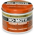 NO MOTH Closet Hanger, Kills Clothes Moths, Carpet Beetles, Eggs