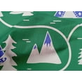 thumbnail image 5 of oneOone Cotton Poplin Green Fabric Mountain Pattern Sewing Craft Projects Fabric Prints By Yard 42 Inch Wide, 5 of 5