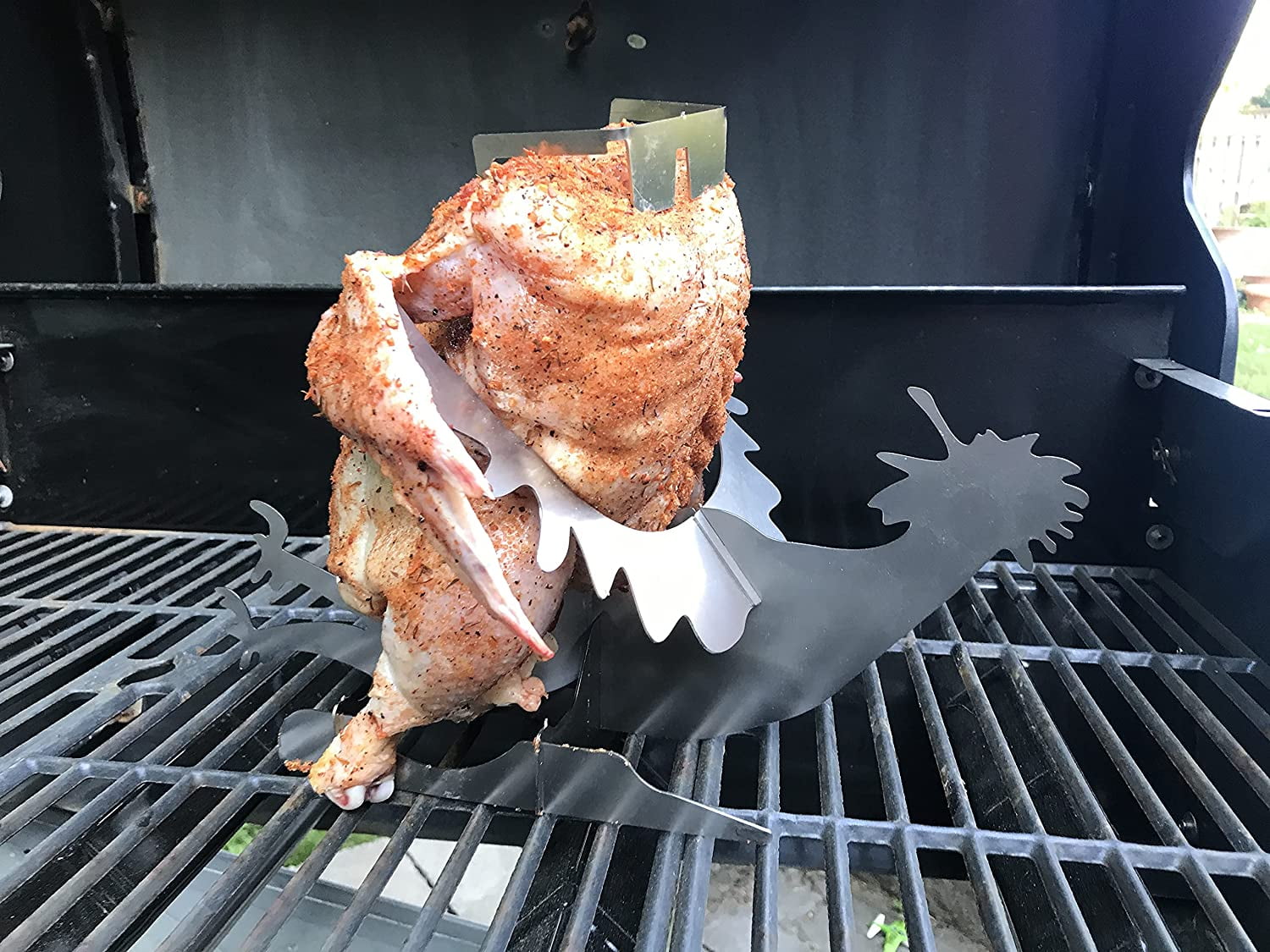 Beer Can Chicken Roaster Rack Holder Rack for Oven Barbecue Grill Gift 