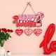 thumbnail image 4 of Valentine's Day Decor, Wedding Decorations, Door Hanging for Front Door, 1 Piece, 4 of 5