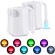 thumbnail image 1 of Pack de 2 luces nocturnas pequeñas, 16 colores - Luz nocturna pequeña para el baño, luz de baño automática con detección de movimiento, apta para cualquier inodoro, 1 of 5