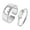 Silver, variant on 2pcs Bear Couple Set Promise Ring Engagement Wedding Party Matching Adjustable Ring